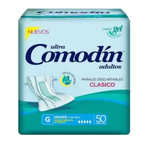 Comodín Panales Rectos Para Adultos Grande X 50 Unid