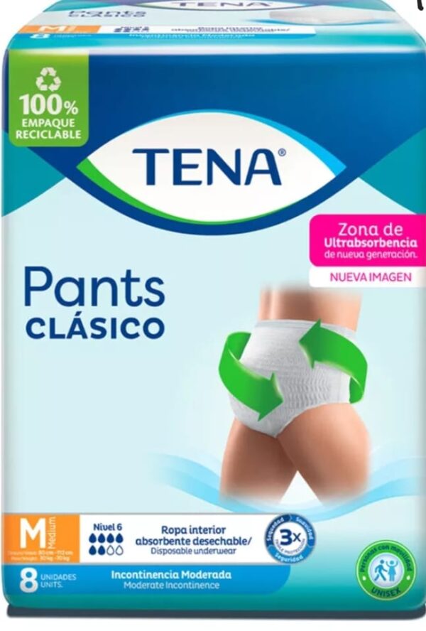 Tena Pants Clásico x 8