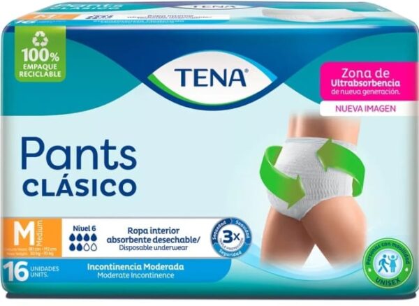Tena Pants Clásico x 16