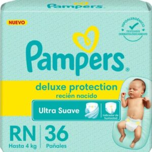 Pampers deluxe protection RN hasta 4 kg